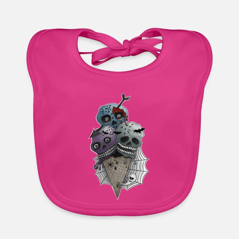 GothICECream Deluxe Organic Baby Bibs