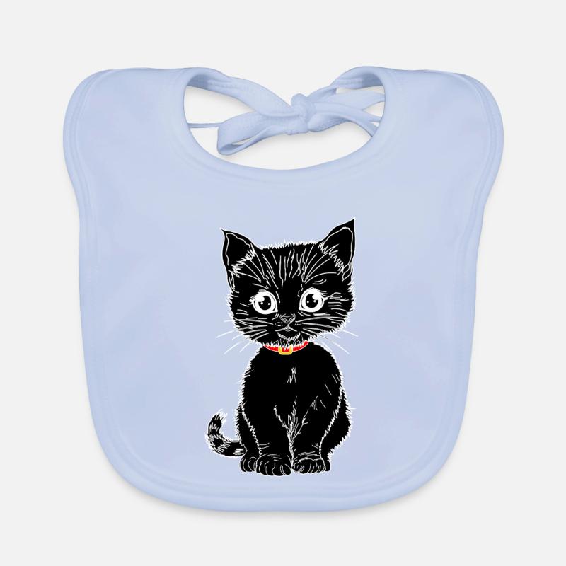 schwarz Baby Bio-Lätzchen