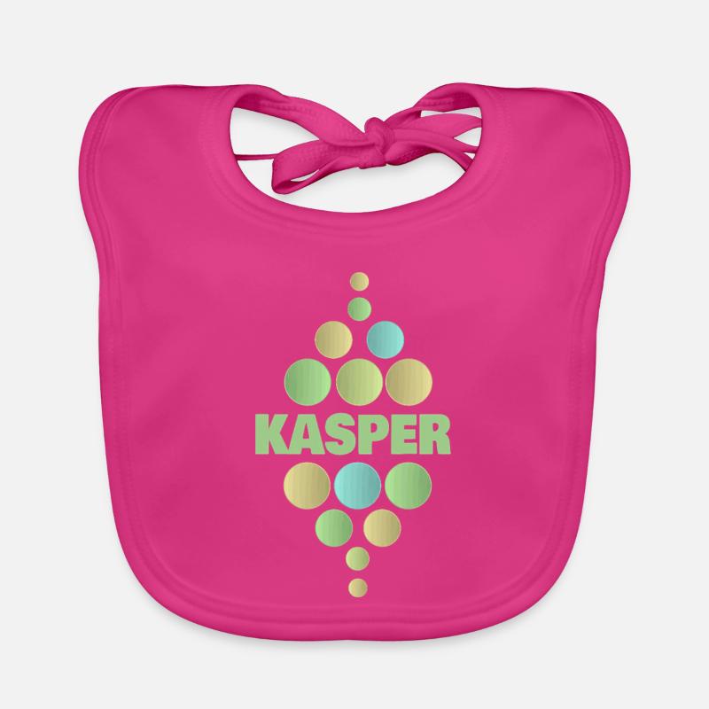 Kasper als Vorname Baby Bio-Lätzchen