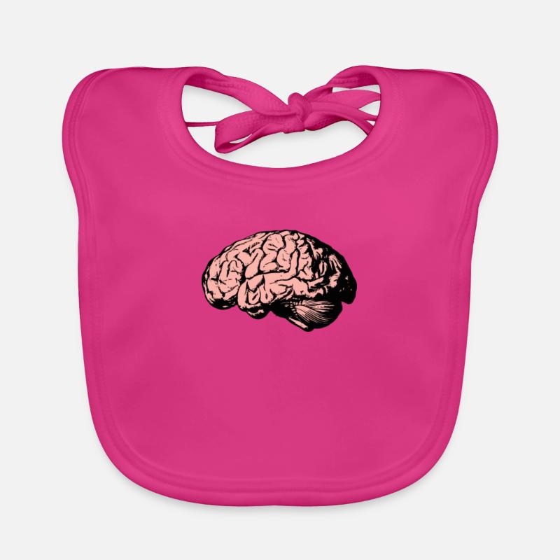 Brain Organic Baby Bibs