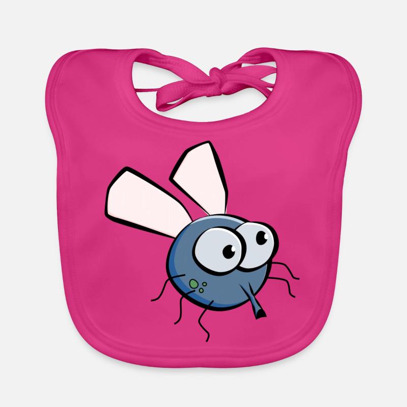 Bizzy, die Fliege. Baby Bio-Lätzchen