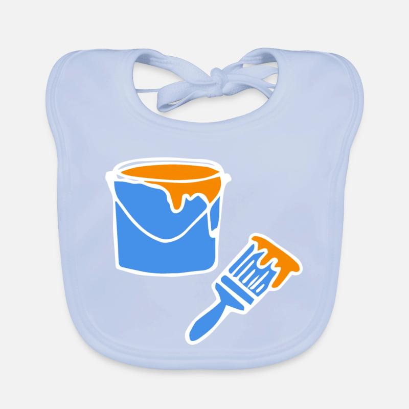 Painter Painter Painter Organic Baby Bibs