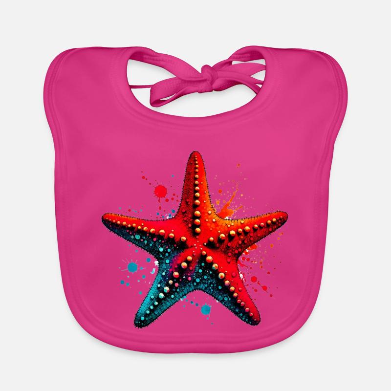 Starfish Organic Baby Bibs