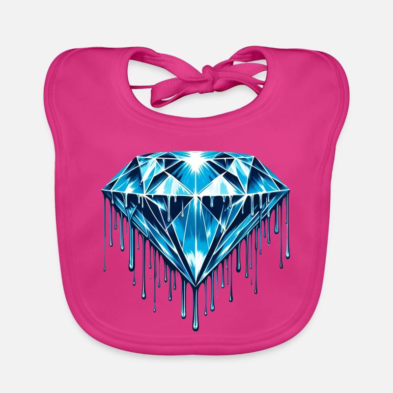 Diamond Organic Baby Bibs