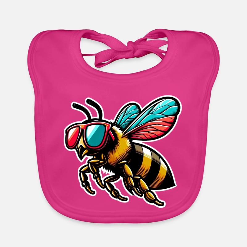 Abeille Bavoir bio Bébé
