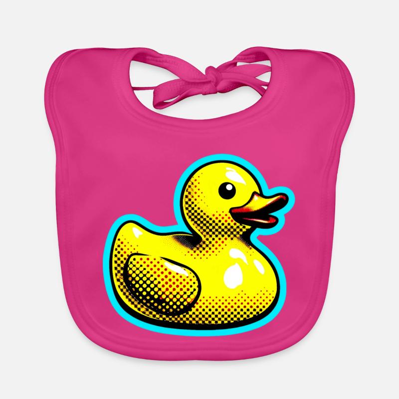 Caneton Canard Canard Canard Bavoir bio Bébé