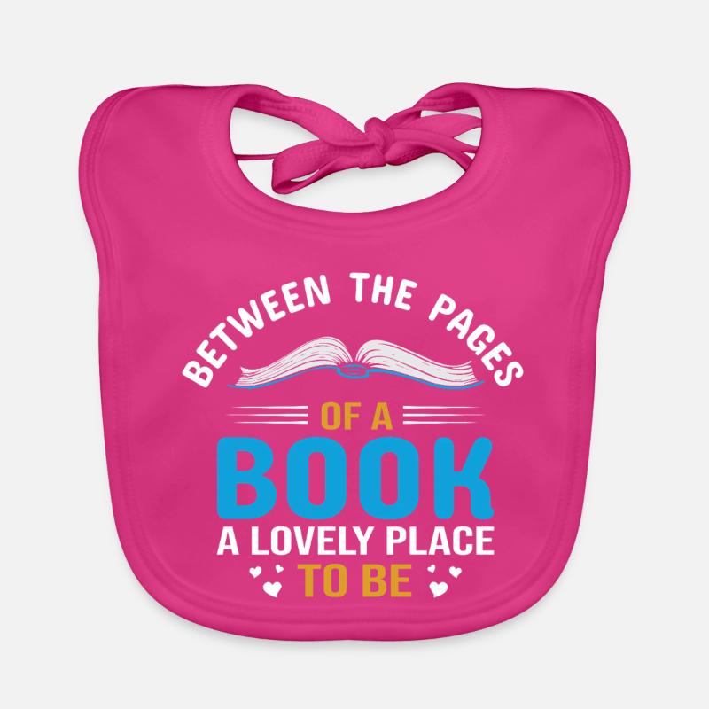 Between the pages of a book Organic Baby Bibs