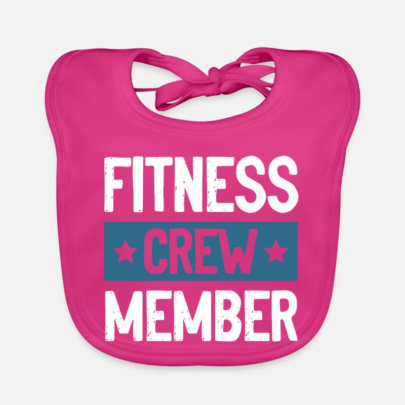 Équipe de remise en forme Bavoir bio Bébé