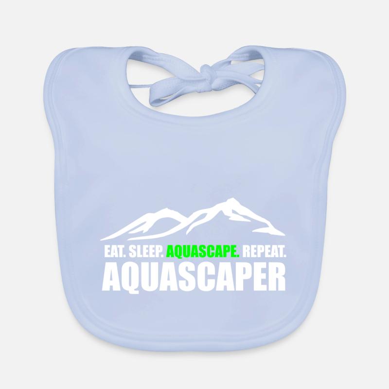 Aquascaping Aquascape Aquarium Gift Fish Organic Baby Bibs