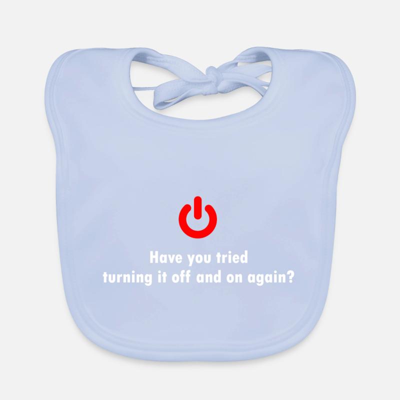 Support technique It Technicien Technique Cadeau Bavoir bio Bébé