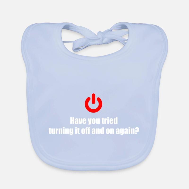 Support technique It Technicien Technique Cadeau Bavoir bio Bébé