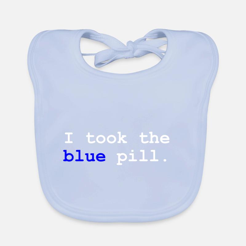 Nerd Geek nerdig Geschenk Geschenkidee Matrix Baby Bio-Lätzchen