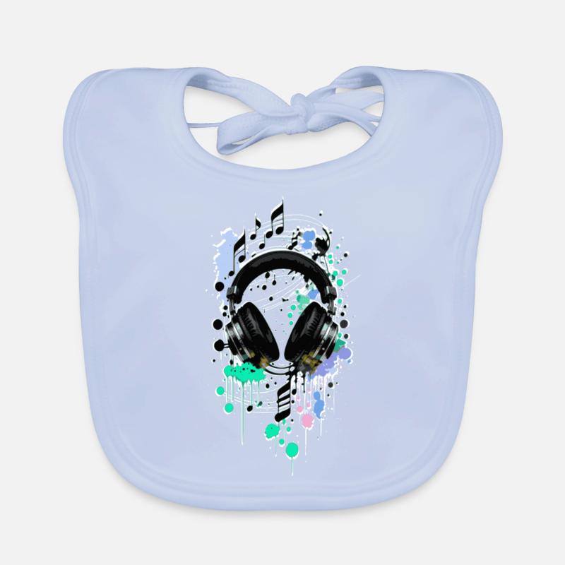 Kopfhörer Baby Bio-Lätzchen