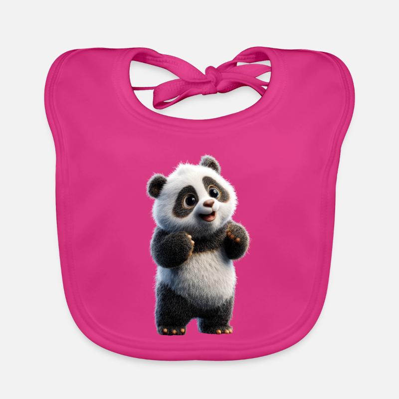 Panda Ours Pandas Géants Panda Géant Mignon Panda Ours Panda Bavoir bio Bébé