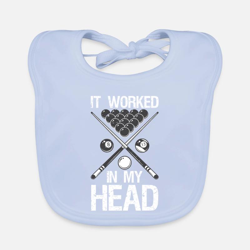 it worked in my head Organic Baby Bibs