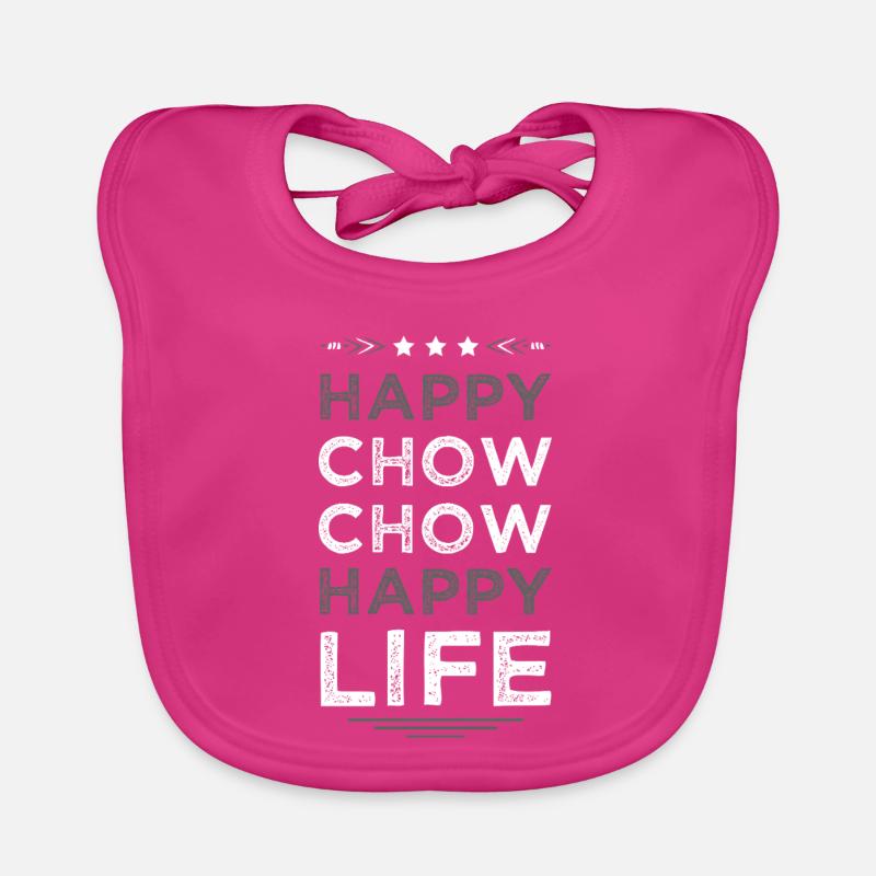 Happy Chow Chow Life Organic Baby Bibs