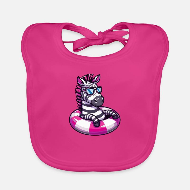 Zebra Comic Cool Baby Bio-Lätzchen
