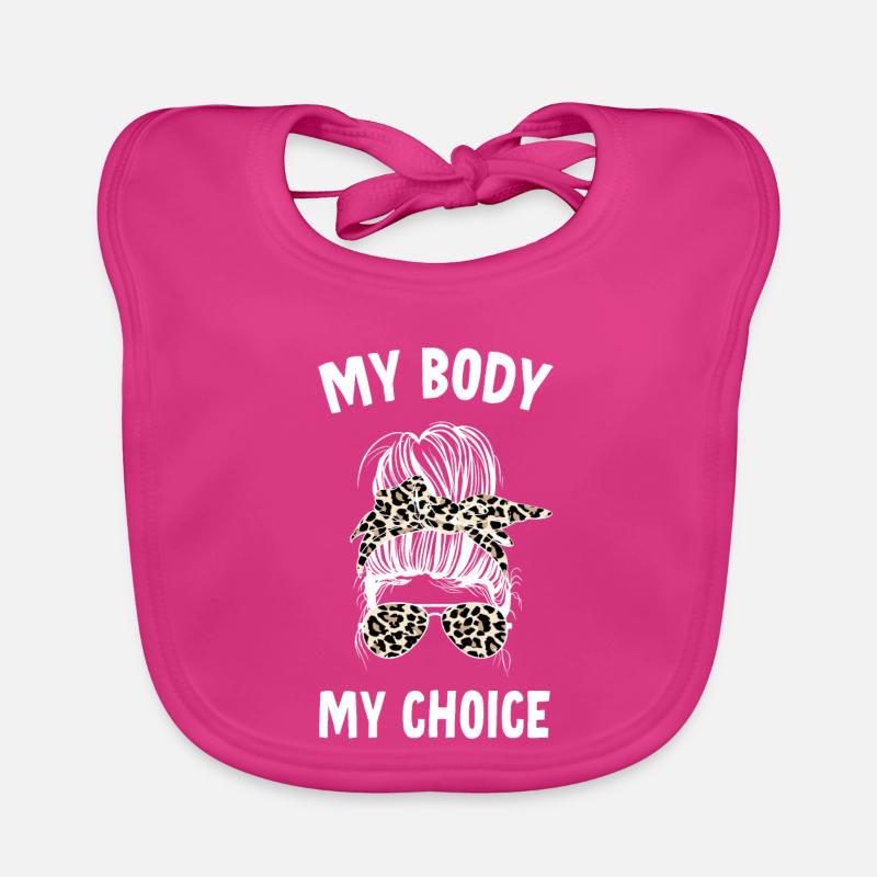 Mon corps Ma décision Bavoir bio Bébé