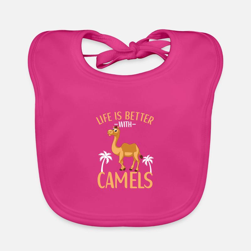 Camel Animal Accessories for Camel Lover Baby Bio-Lätzchen