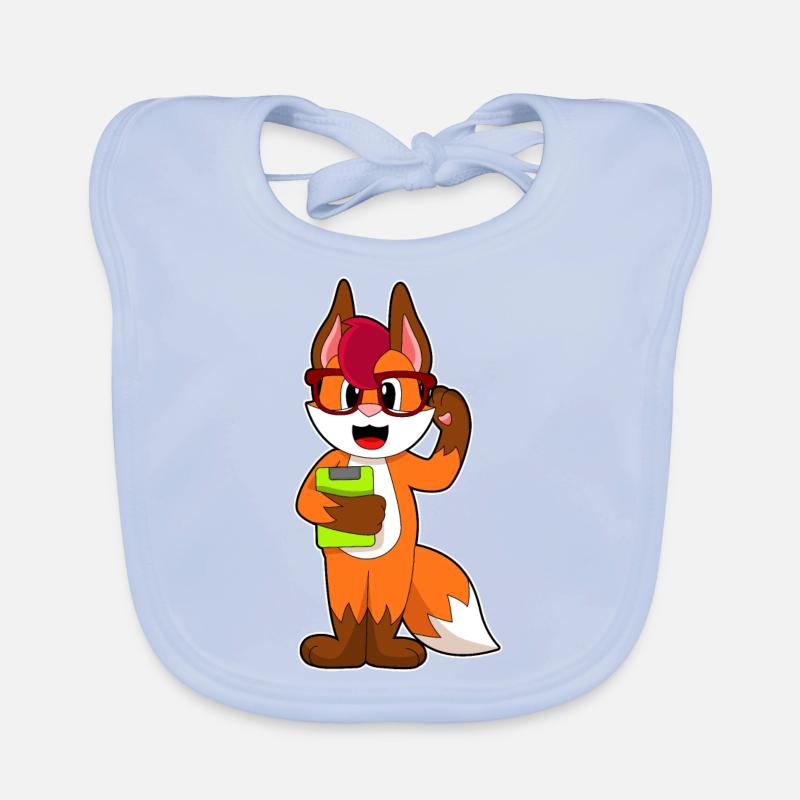 Fuchs Secretary Notepad Organic Baby Bibs