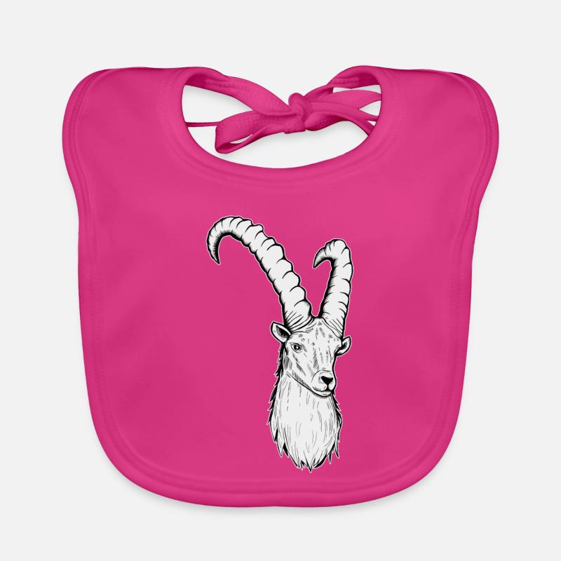 Steinbock Sternzeichen Baby Bio-Lätzchen