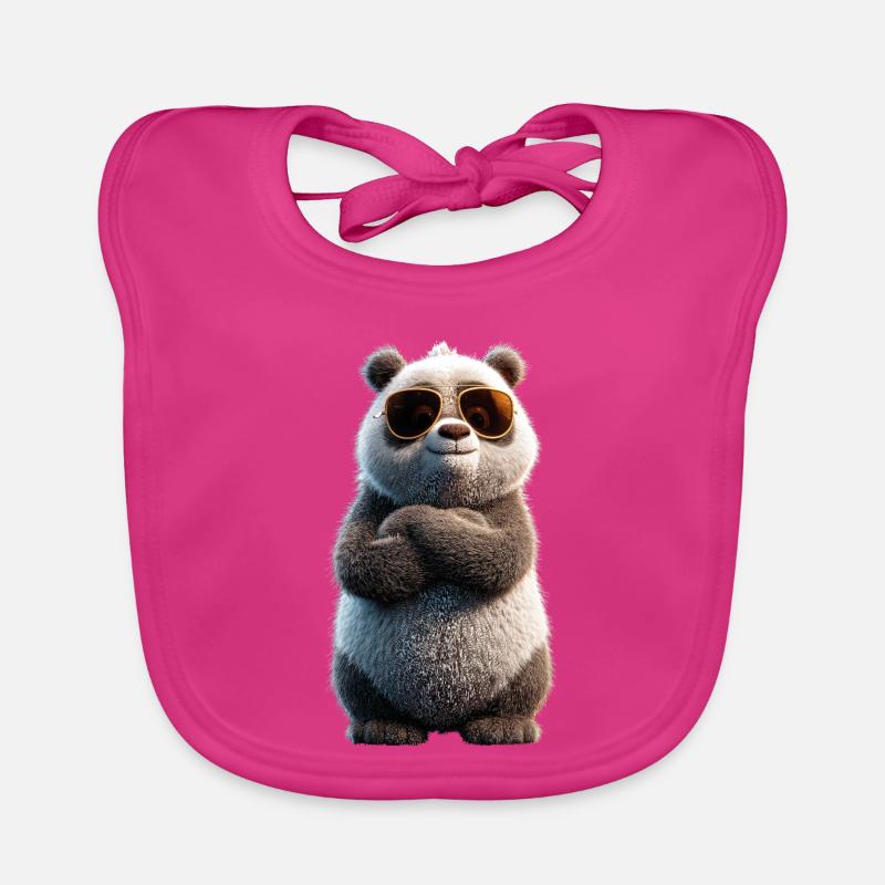Panda Ours Pandas Géants Panda Géant Mignon Panda Ours Panda Bavoir bio Bébé