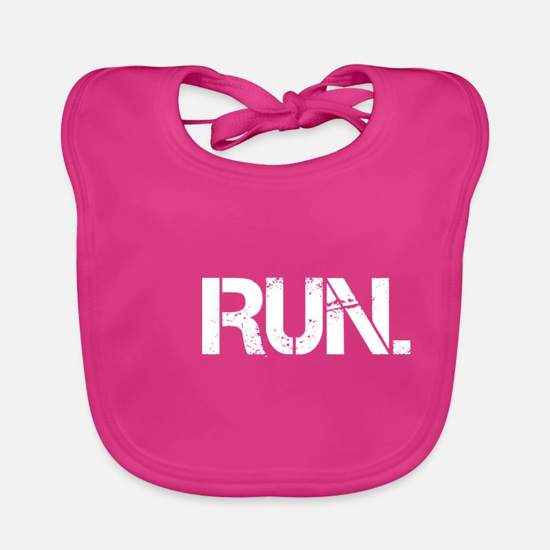 run Organic Baby Bibs
