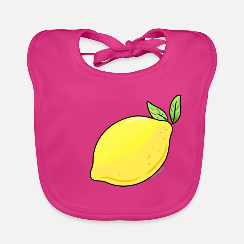 lemon Organic Baby Bibs