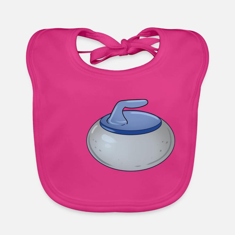 Curling Stein Baby Bio-Lätzchen