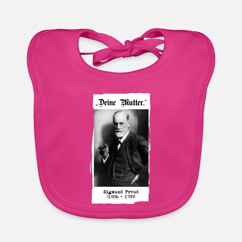 Sigmund Freud - "Ta mère". Bavoir bio Bébé