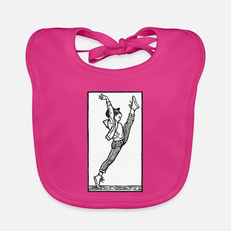 Danseuse #17 Bavoir bio Bébé