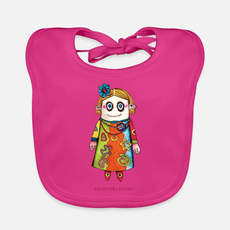 Vauda la poupée Bavoir bio Bébé
