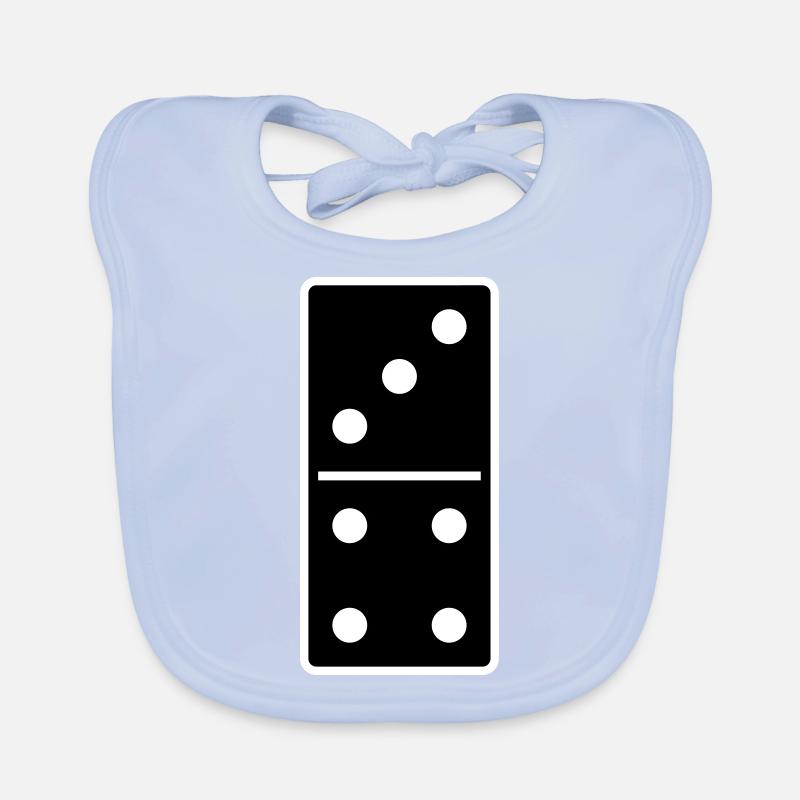 DOMINO STONE 3: 4 - COULEUR VARIABLE - CONCEPTION DE VECTEUR! Bavoir bio Bébé
