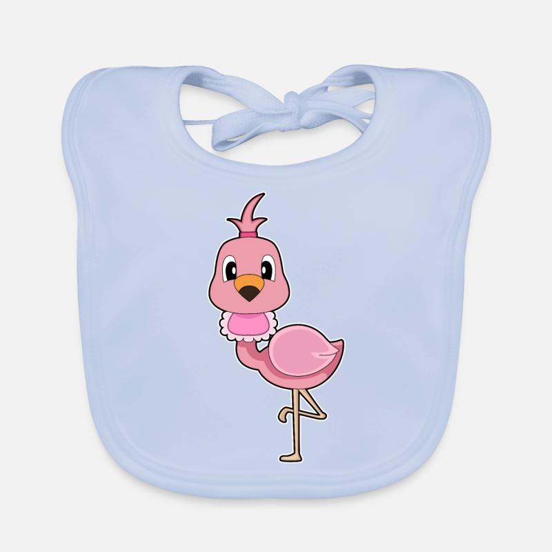 Flamingo Baby Lätzchen Baby Bio-Lätzchen
