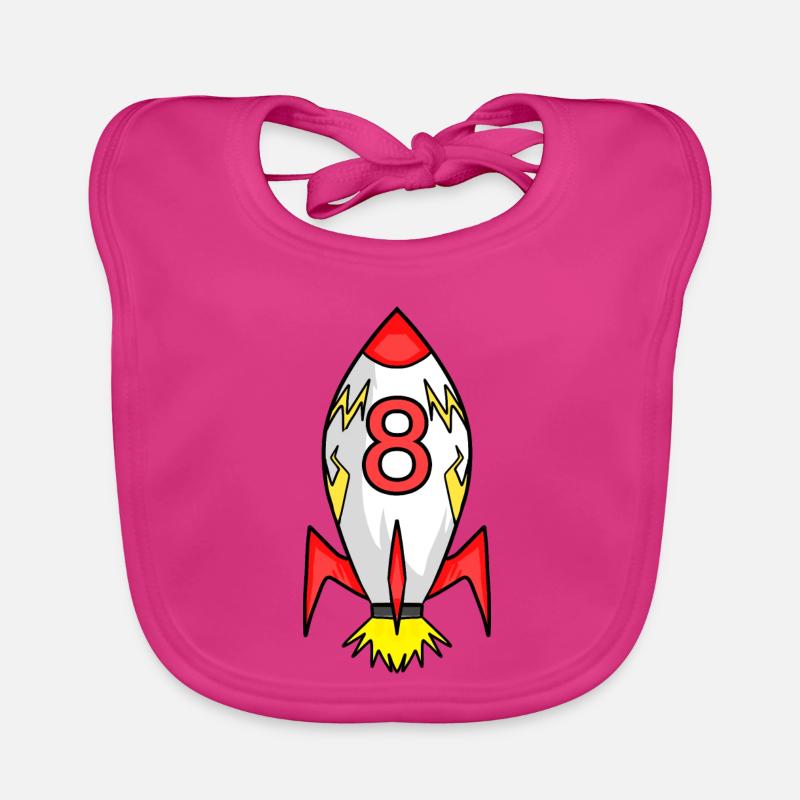 Rocket 8 ans Bavoir bio Bébé