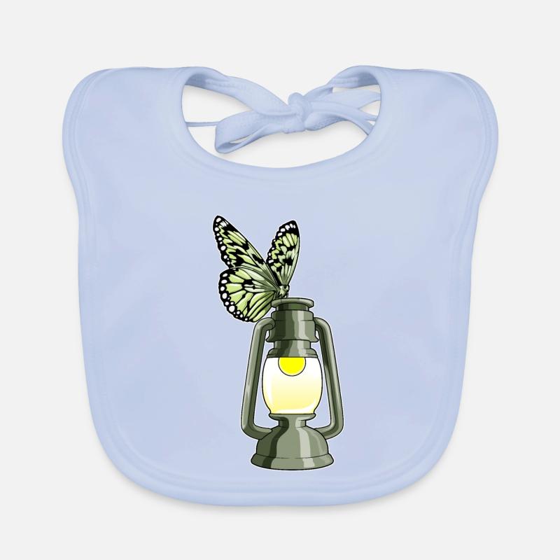 Lanterne Papillon Bavoir bio Bébé