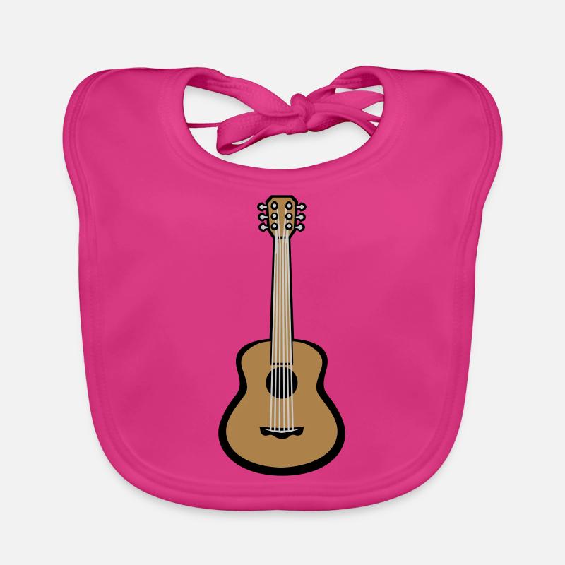 Guitariste Guitare Play Design Bavoir bio Bébé