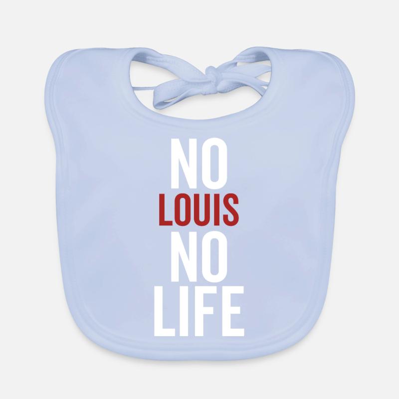Pas de Louis Pas de vie Bavoir bio Bébé