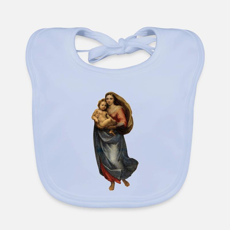 Sistine Madonna | Sistine Madonna | Raphael Organic Baby Bibs