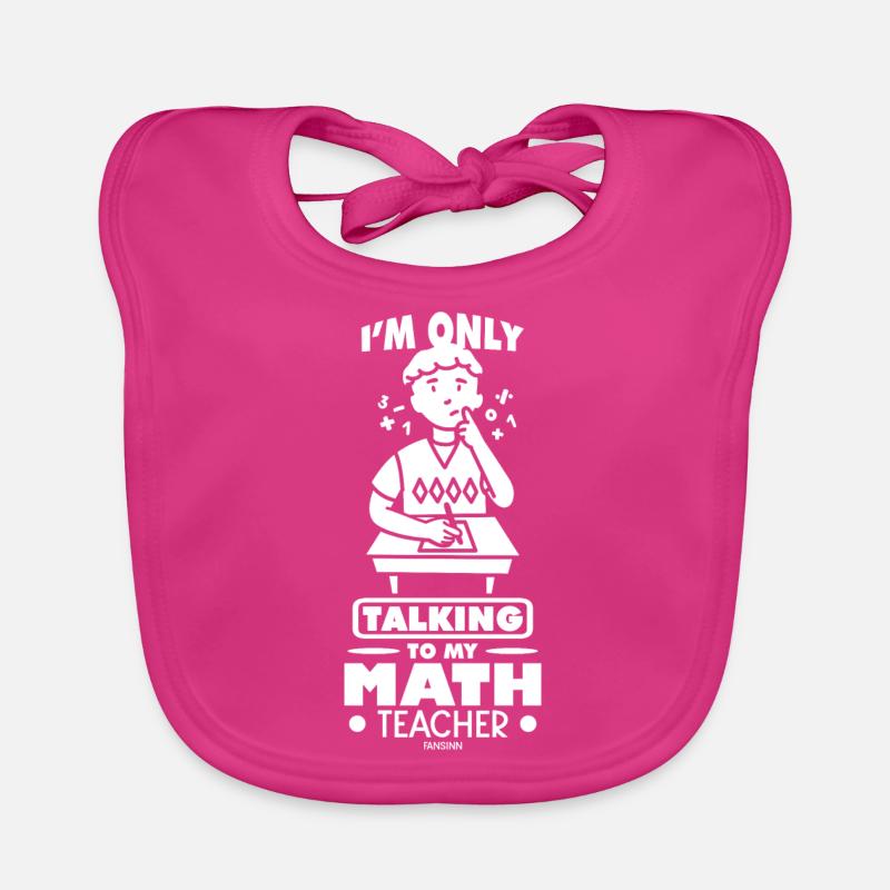 Mathématiciens Mathématiciens Math Professeur de Mathématiques Cadeau Bavoir bio Bébé