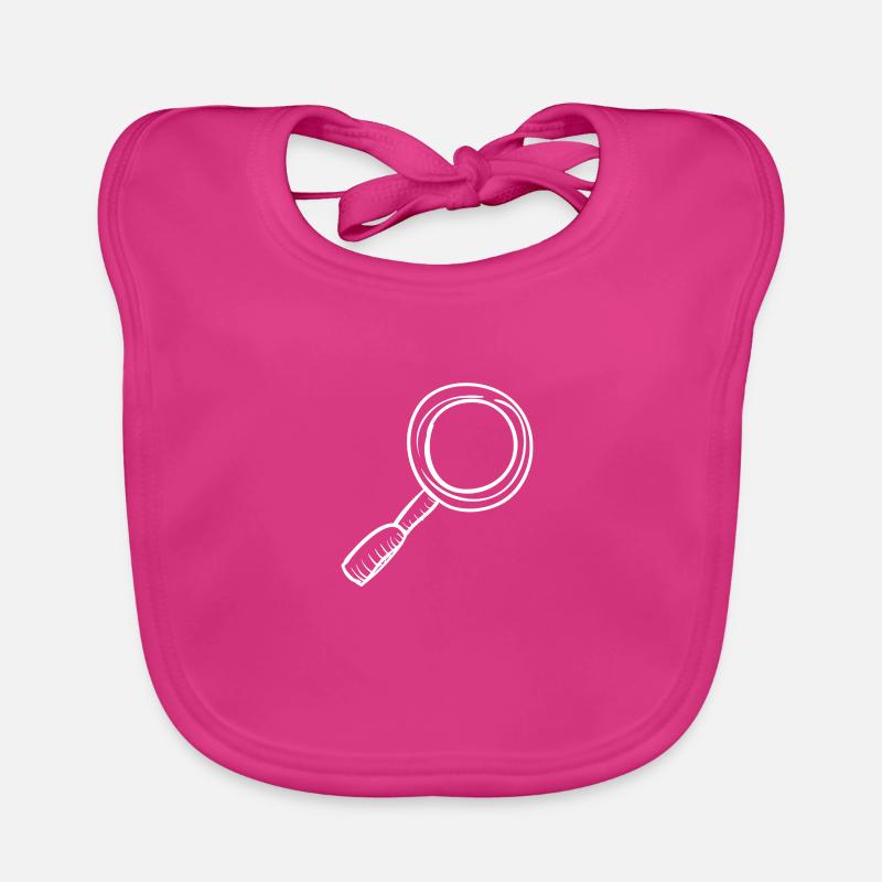 Loupe Détective Sherlock Agrandir Cadeau Bavoir bio Bébé