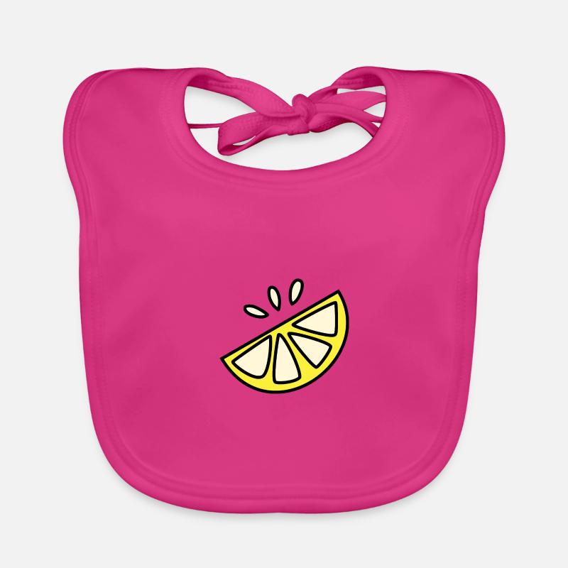 Zitrone Sauer Spritzig Baby Bio-Lätzchen