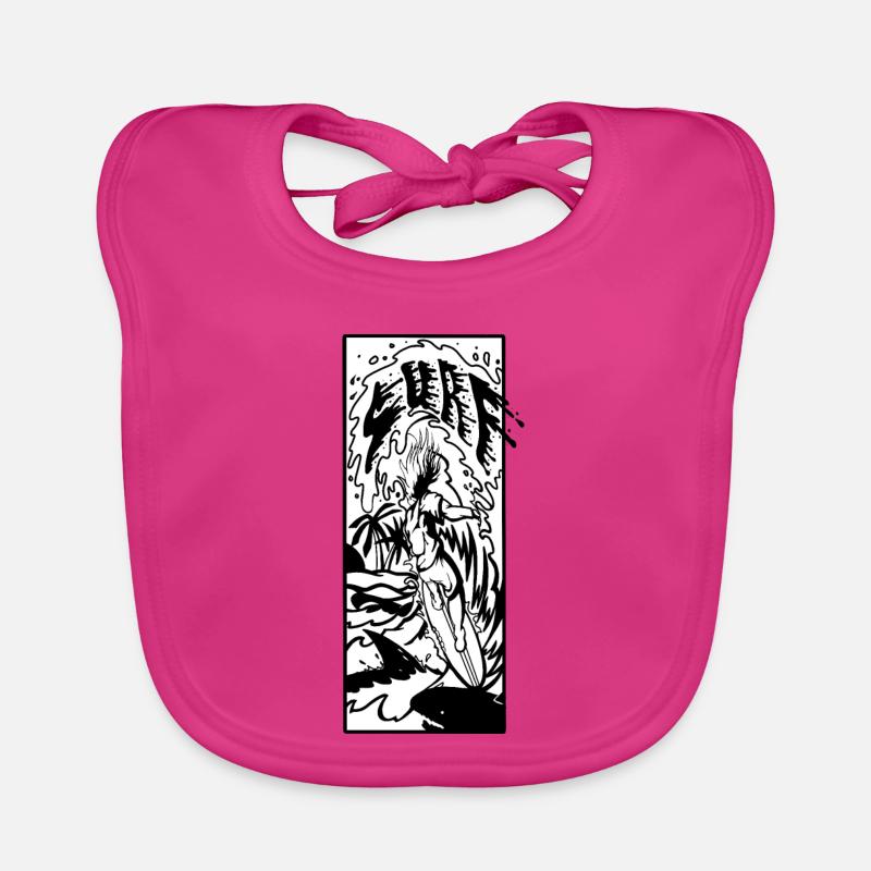 Surf Organic Baby Bibs