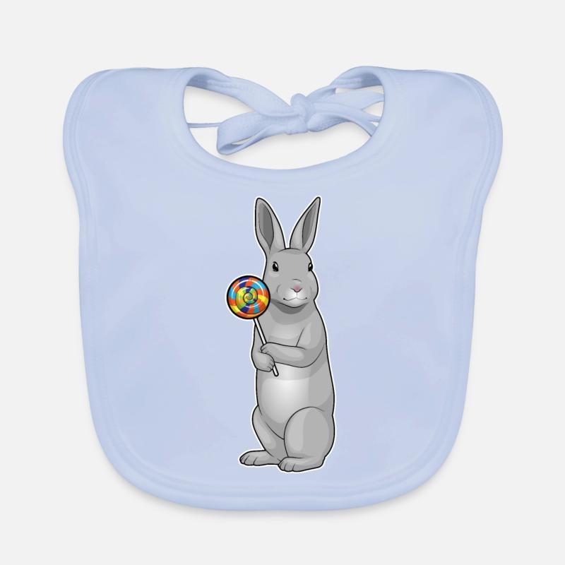 Sucette de lapin Bavoir bio Bébé