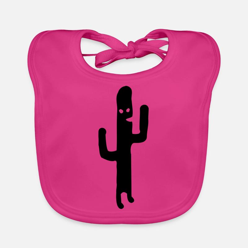 Le Cactus de Cactus Run Bavoir bio Bébé