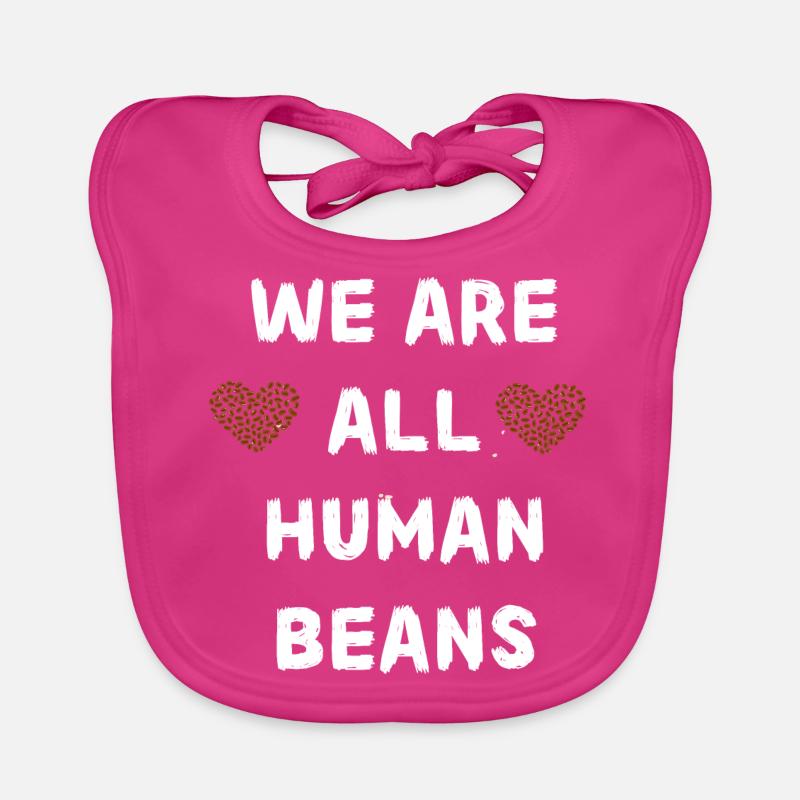 We are all human beans. Trends. Unic Organic Baby Bibs