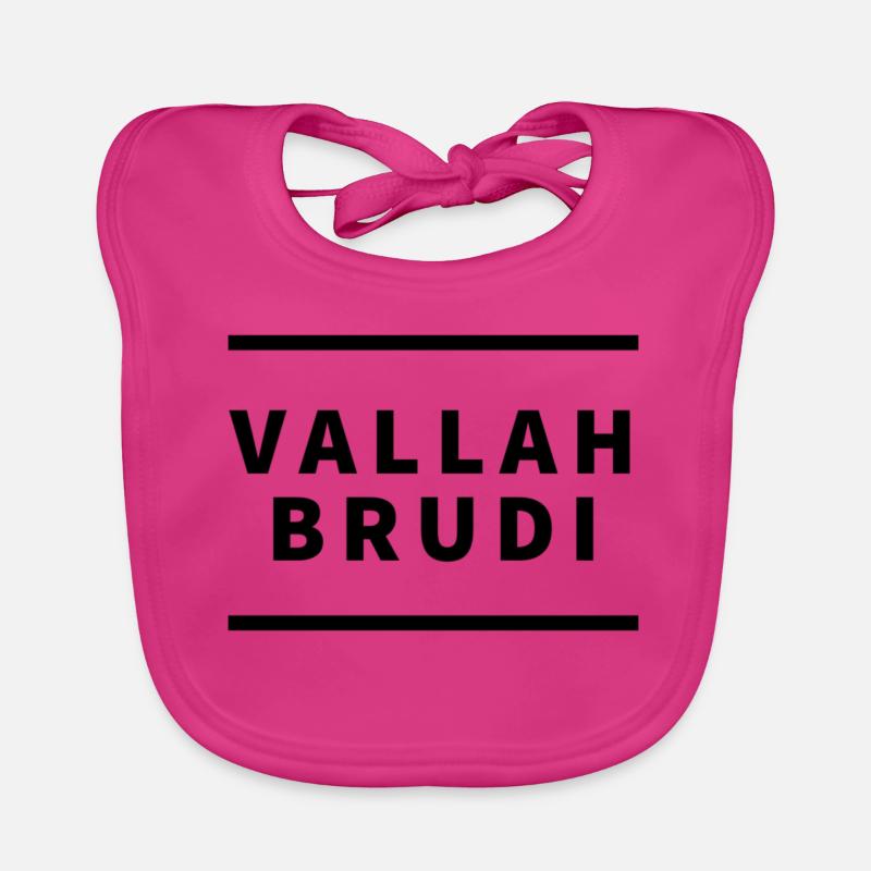 Vallah_Brudi_stripe Baby Bio-Lätzchen