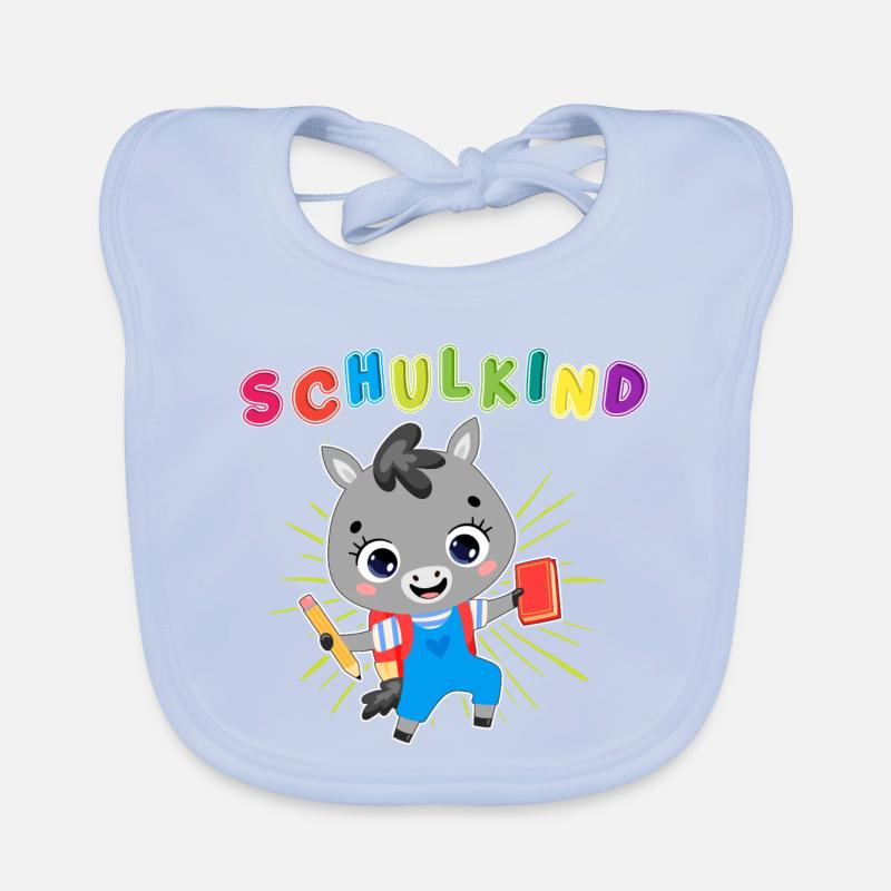 Stilvoll ins Schulleben! Unser Einschulungs-Design Baby Bio-Lätzchen