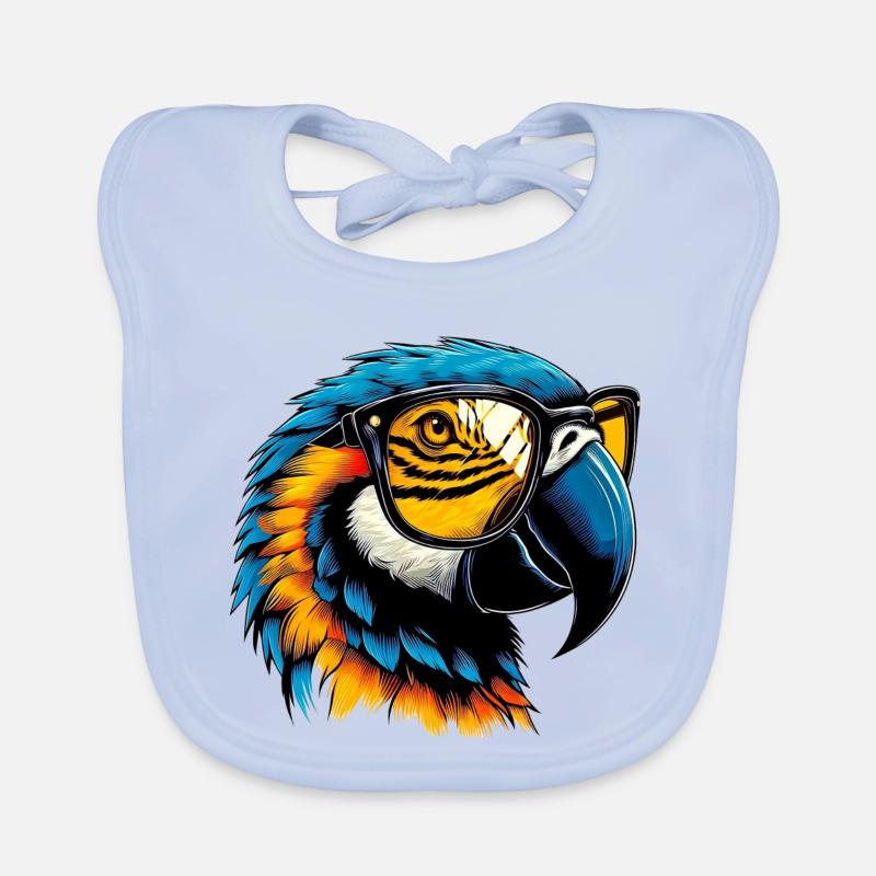 Parrot Organic Baby Bibs