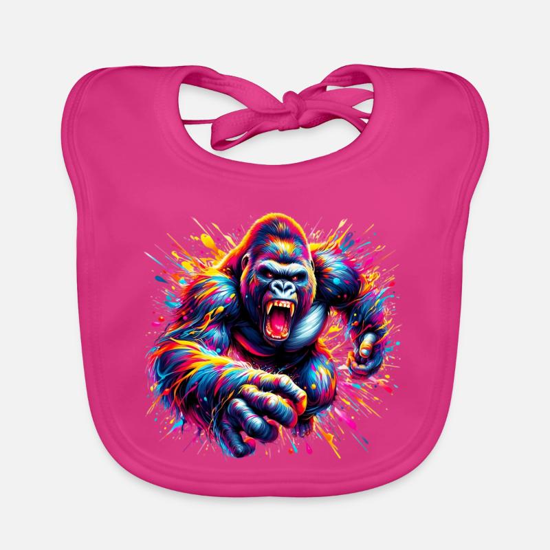 Gorilla Organic Baby Bibs